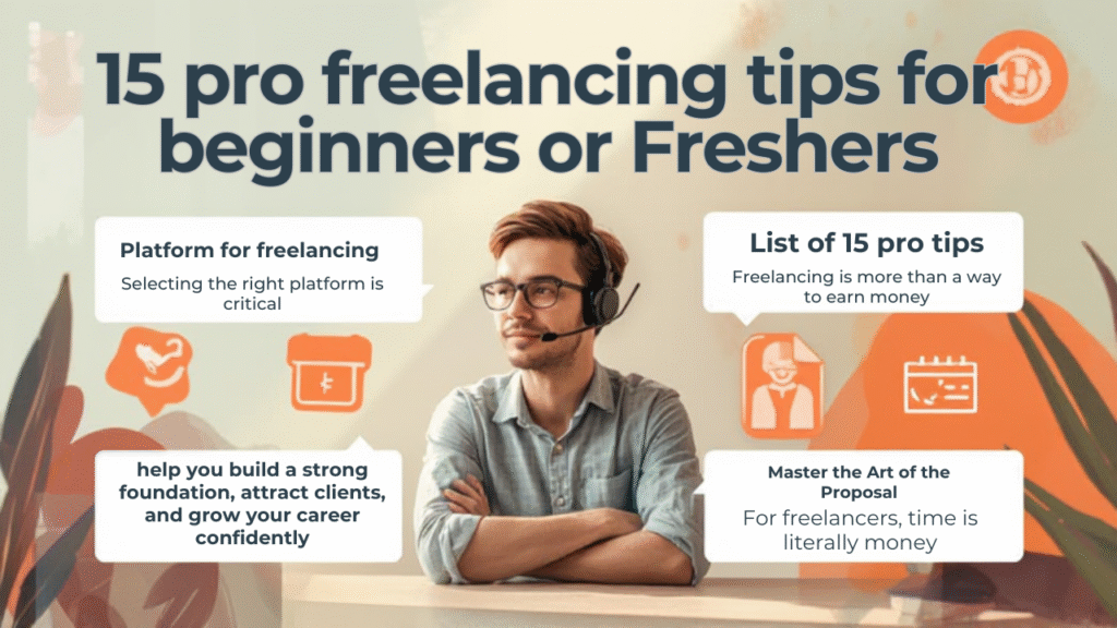 15 pro freelancing tips for beginners