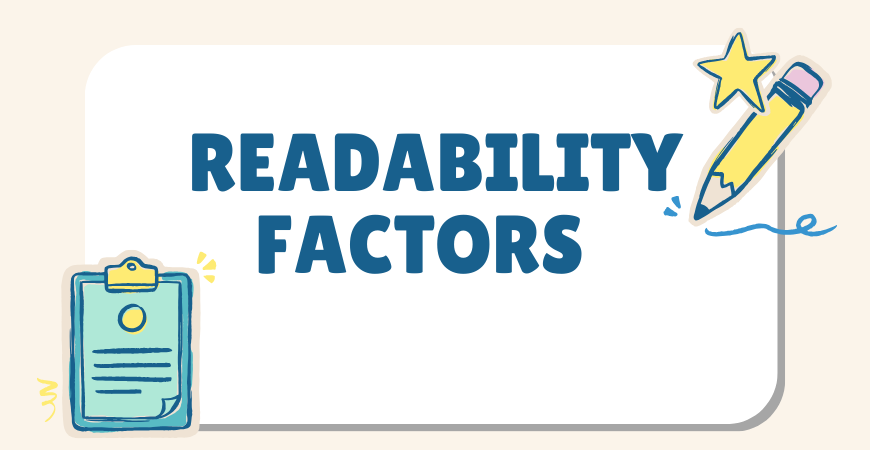Readability Factors