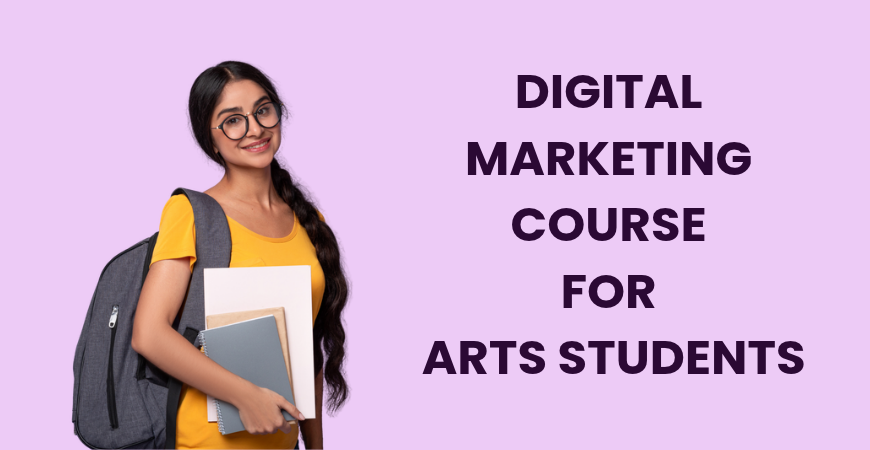 digital marketing course for Arts students
